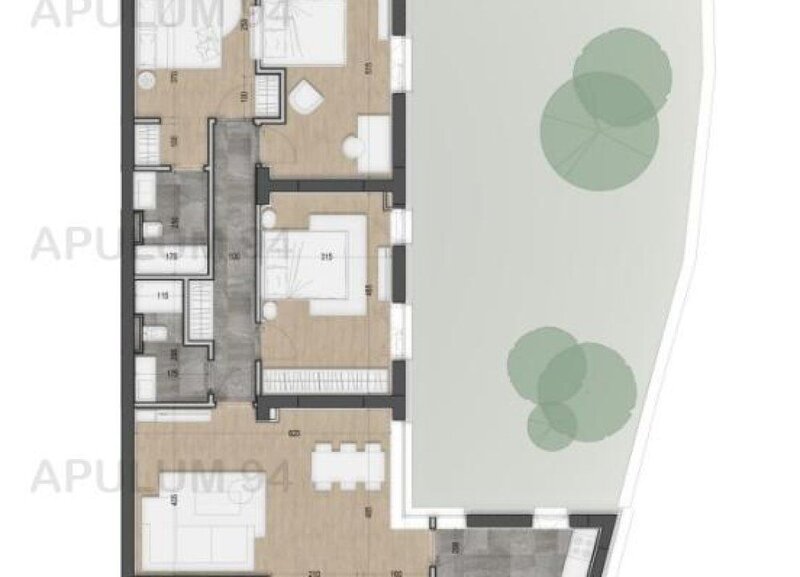 Apartament 4 camere | Cartierul Armenesc | Gradina privata 160mp